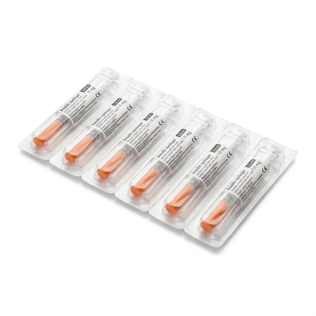 Insulin Syringes (100-Pack)